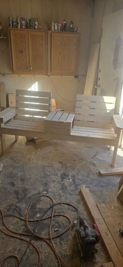 Bench with table 100