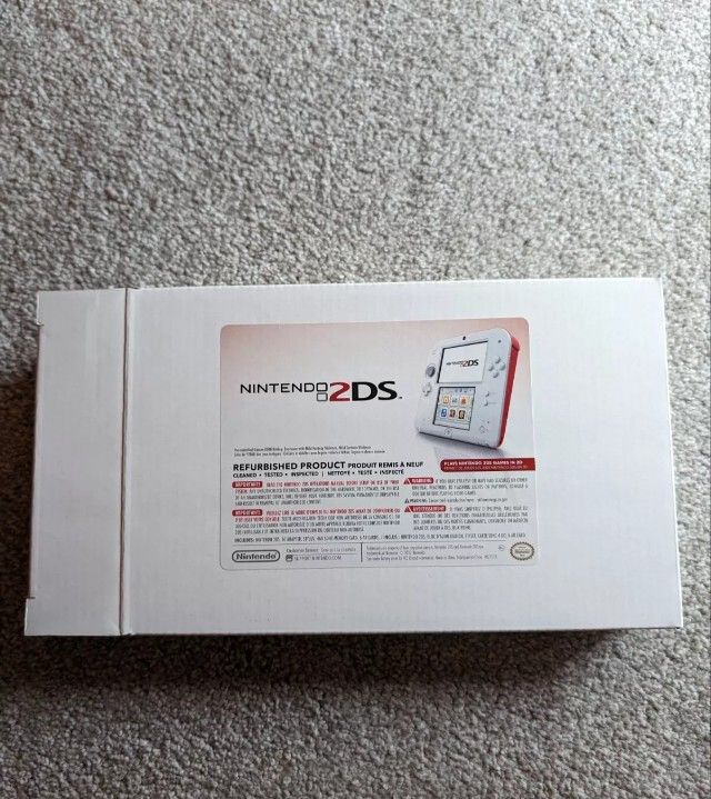 Nintendo 2ds Console System Nintendo Store Refurbished Handheld 3ds Scarlet Red