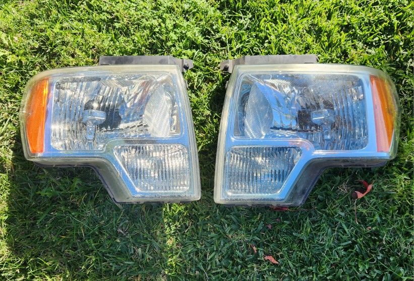 2009-2014 Ford F-150 F150 Factory OEM Headlights
