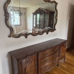 Vintage French Provincial Mirror