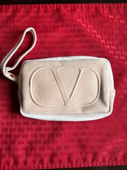 Valentino VLogo Wristlet Pouch