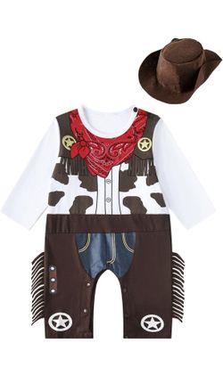 Baby/infant Cow Boy Costume
