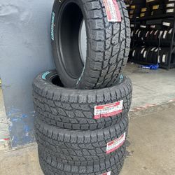 275/55/20 New Set Of AT Tires Installed 
