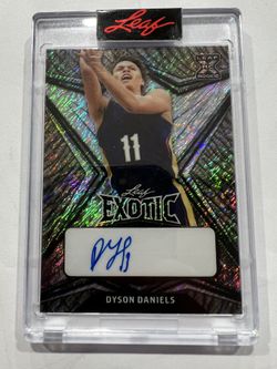 Dyson Daniels 2022 Leaf Exotic Basketball https://offerup.com/redirect/?o=Tm8uYmE=-dd2 1/7 Autograph