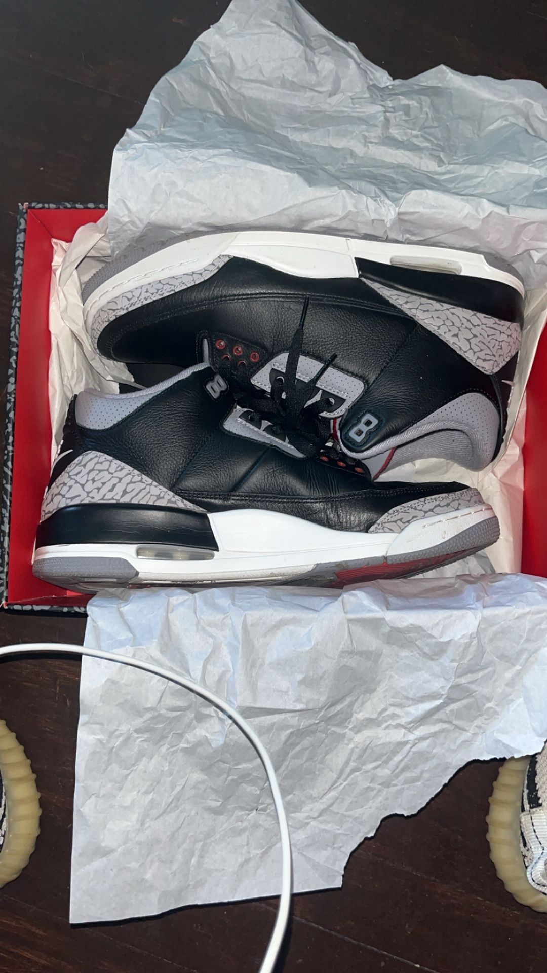 Black Cement 3s