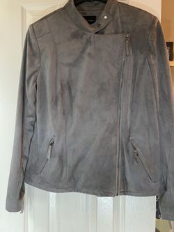 Gray Adrienne Vittadini Jacket Size XL