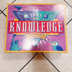 BRAND NEW Game Of Knowledge Board Game