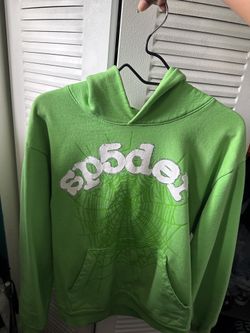Green Sp5der Hoodie