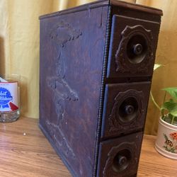 Antique sewing drawers