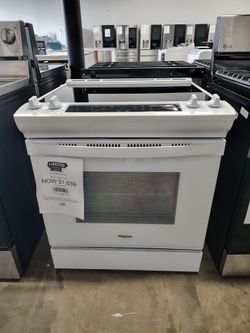 Whirlpool electric stove range