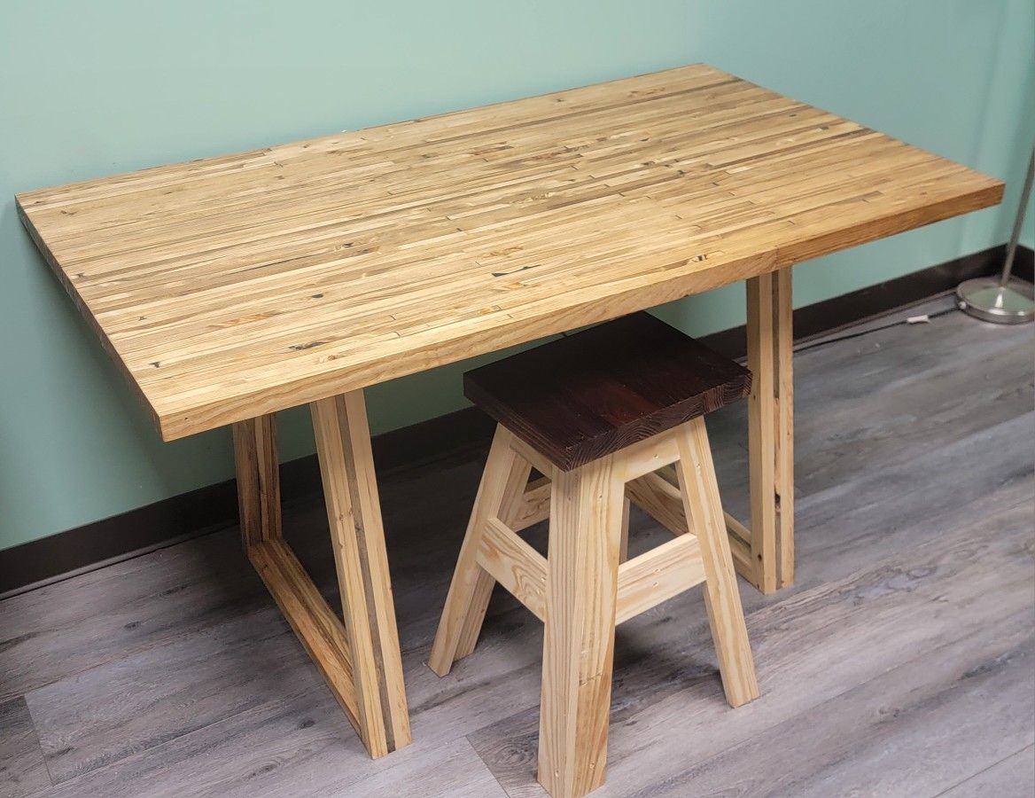 Handcrafted Wooden Desk