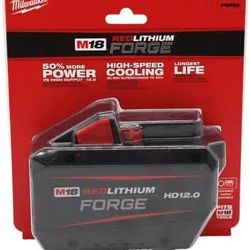 
M18 18V Lithium-Ion REDLITHIUM FORGE HD 12.0 Ah Battery Pack