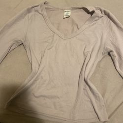 Pink Longsleeve Shirt Top