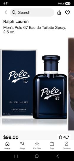 Ralph lauren polo 67 EDT 2.5