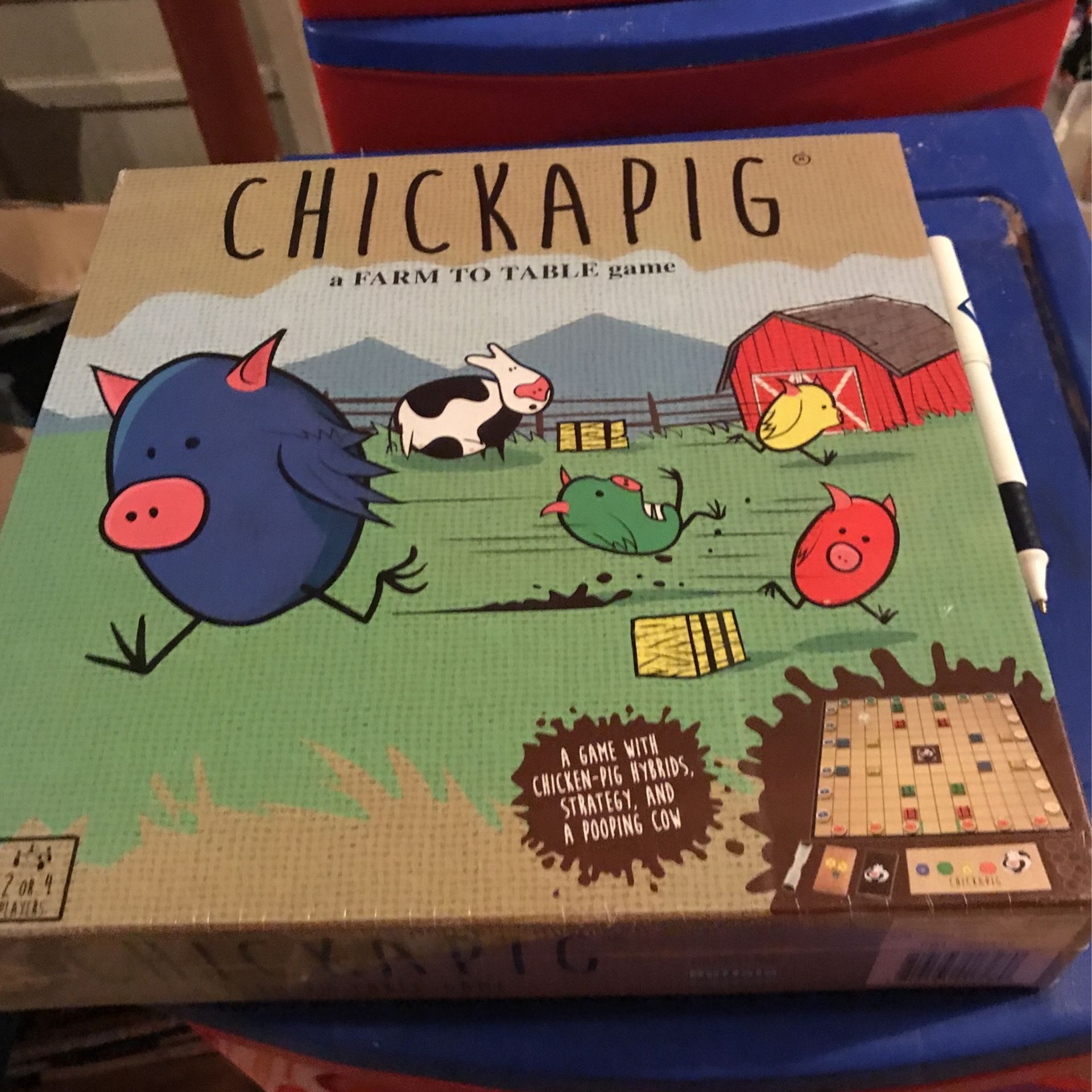 Chick a pig farm to table game brand new never used