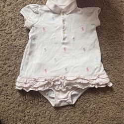 Ralph Lauren Polo baby girl dress