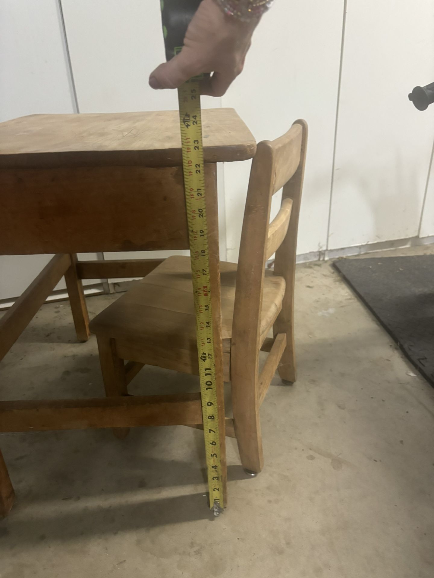 Children's Solid Wood Desk With Chair, Will Take Best Offer