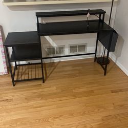 Black Study Desk
