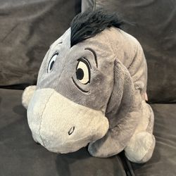 Eeyore Disney Store Large Jumbo Stuffed Animal Plush 22” Detachable Tail