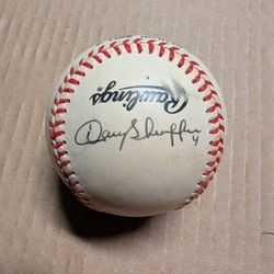 Autographed Baseball 