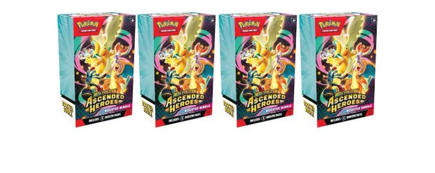 Three ascended booster bundles