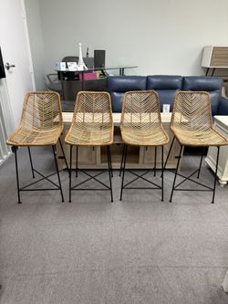 Bar stools (set of 4)