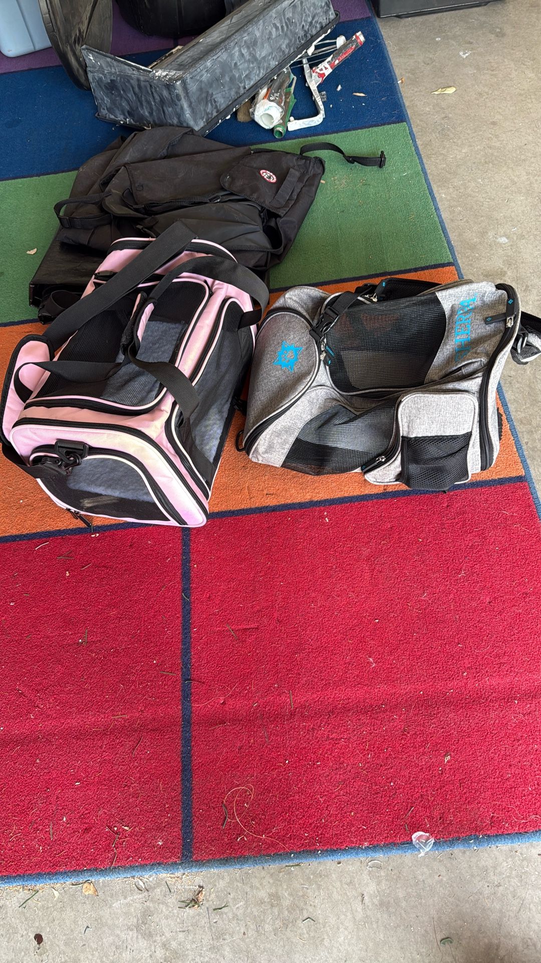 Dog Carrier Used Once Grey Only