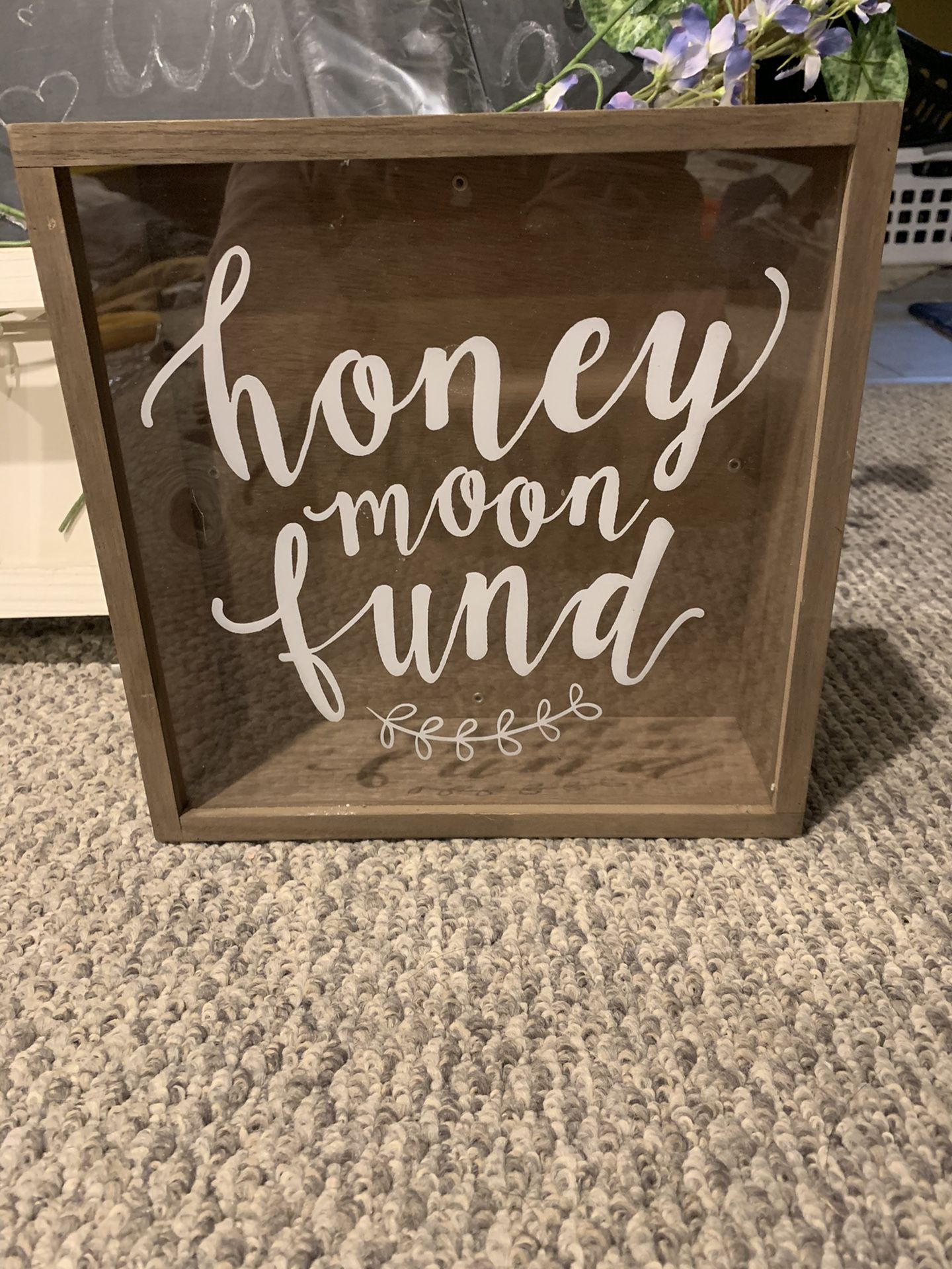 Honey moon fund box