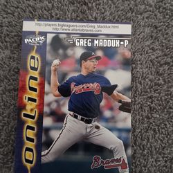 Greg Maddox Baseball Card 
