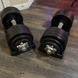 Dumbbell Adjustable Weights