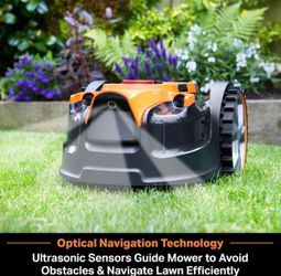 LawnMaster OcuMow â„¢ 200 Series Robot Lawn Mower with Optical Navigation, VBRM601YCM SKU: VBRM601YCM