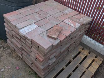 Red Clay Bricks 8" x 3 3/8" x 1 1/4"  500+ available.
