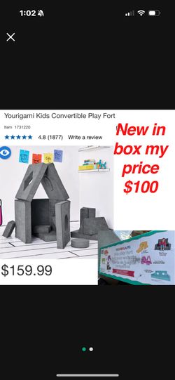New in box   Kids  convertible soft play fort $100 firm cash only /pick up only east Palmdale off 47th & R address will be given only when ready to co