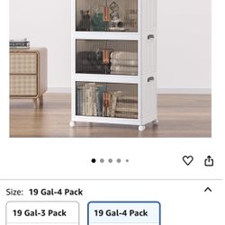 Stackable Storage Bins 