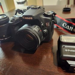 Camera And Full Photo Studio Equipment