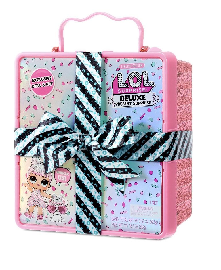 Brand New and Seal! L.O. L. LoL surprise ! Deluxe present Surprise with Miss Partay and Pet.