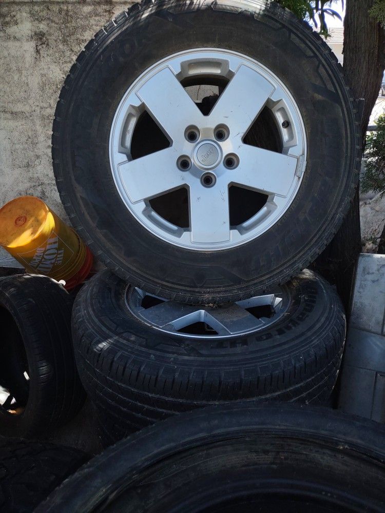 18" Tires And Rims Jeep,Ford Explorer Ect.
