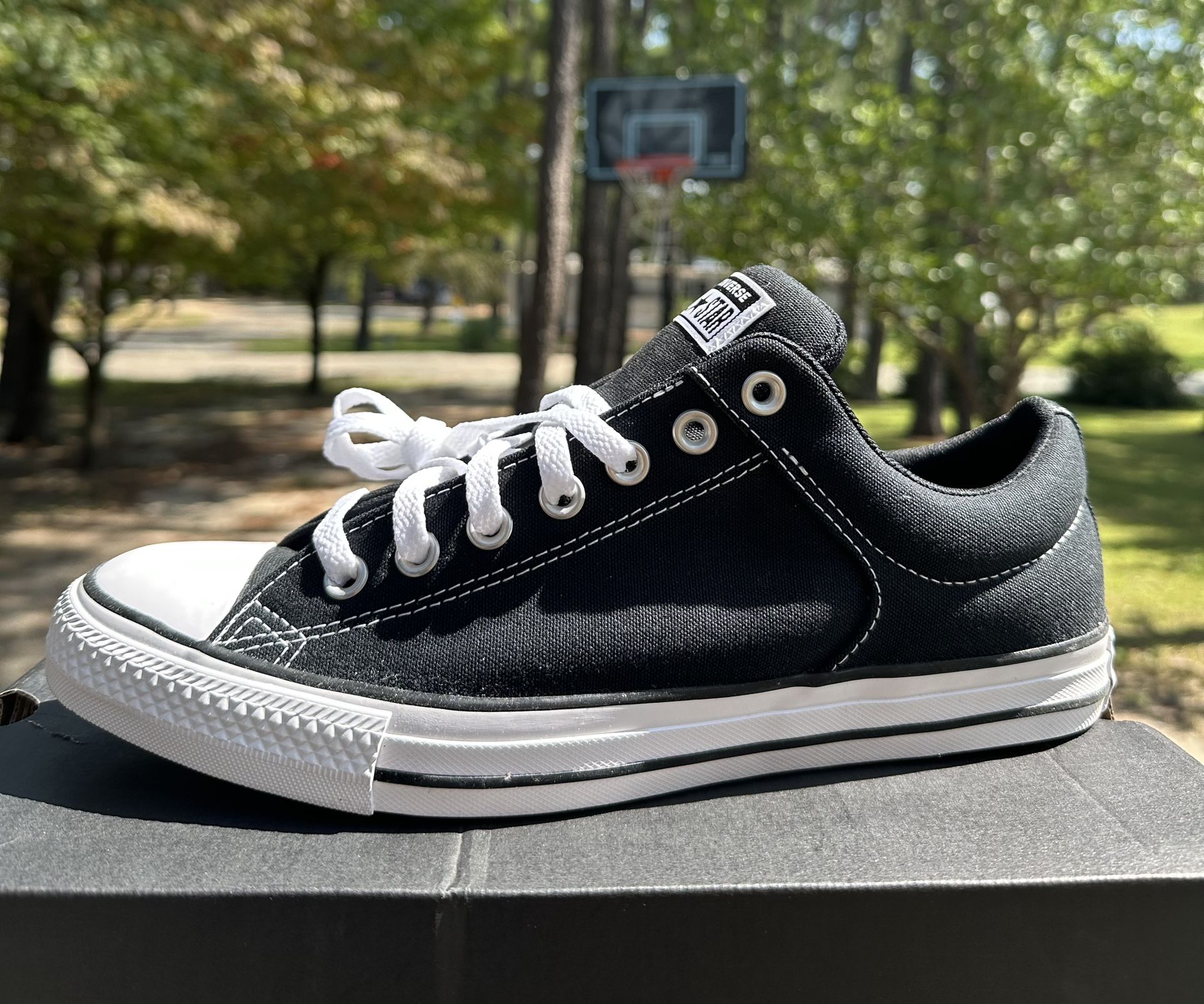 Converse Chuck Taylor All Star High Street Ox “Black” Size 9.5