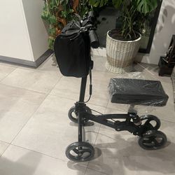 Brand New Knee Walker / Knee Scooter – New, folding w/ hand brake