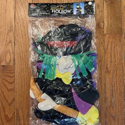 Spooky Hollow Witch Halloween Outdoor Windsock Garden Flag New Vintage Y2K 2003