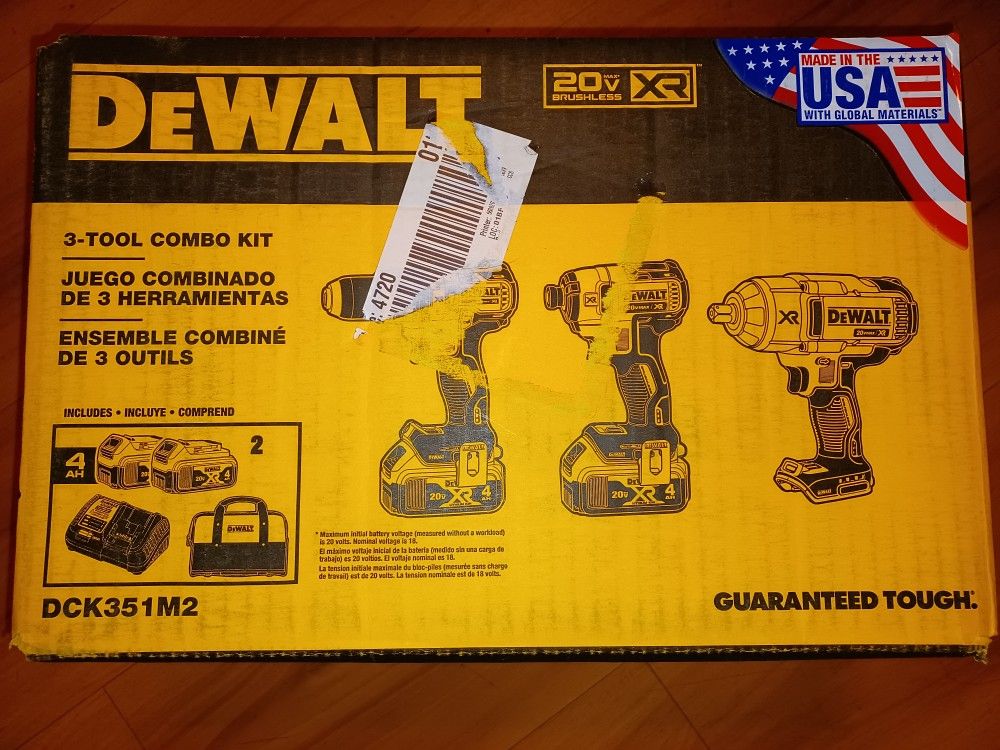 Dewalt Xr 3 Tool Combo Kit for Sale in Tacoma WA OfferUp