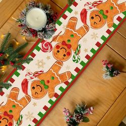 Gingerbread Table Runner