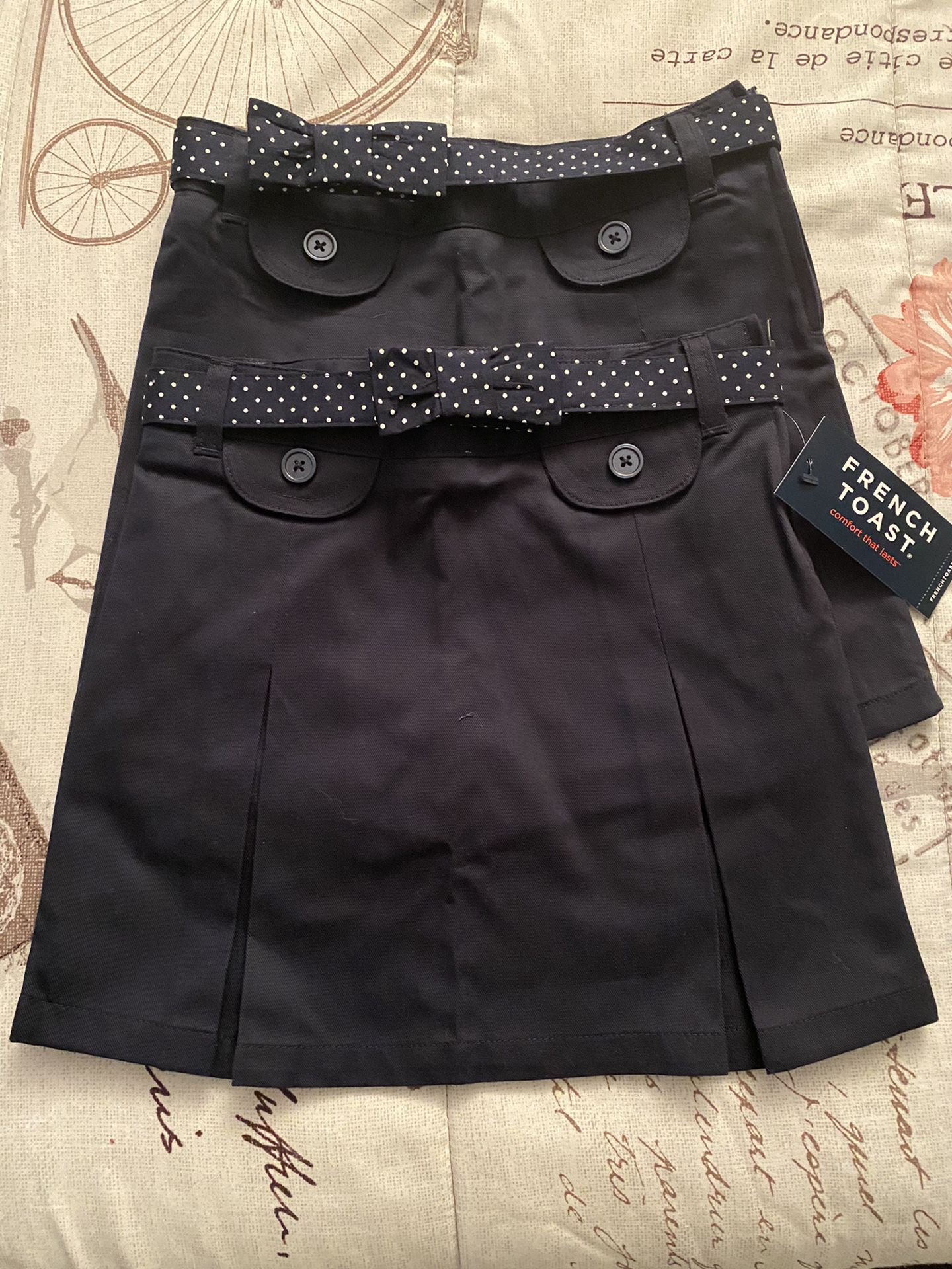 Navy Blue Skirt For Girl 