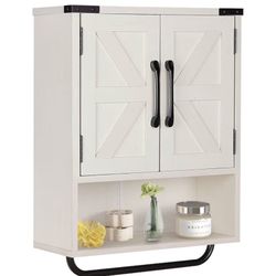 Farmhouse Wall Cabinet 