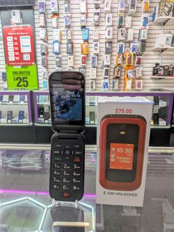 E sim unlock modern flip phone
