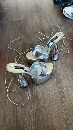 Metallic Heels