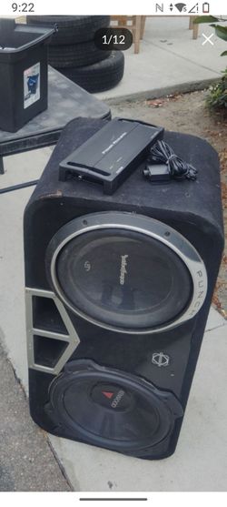 2 12 inch subs