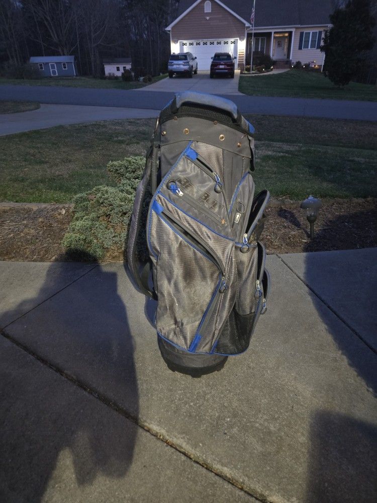 Men's Bagboy 8 Zipper Golf Bag