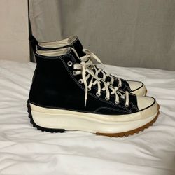  Black Platform High Top Converse:  Mens Size 12 /   Size 13.5