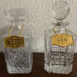 ✨NEVER USED✨Crystal Decanters